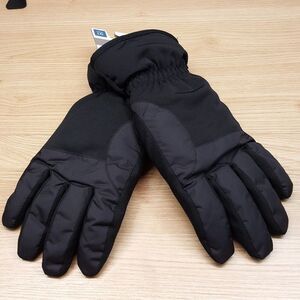 ISOTONER Gloves Mens Large Black 100% Waterproof Insulated Thick Glove Winter